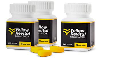 Yellow Revital Max (AKCIA) - 60 tabliet + 60 ZDARMA (120 tabliet): 91,60 €