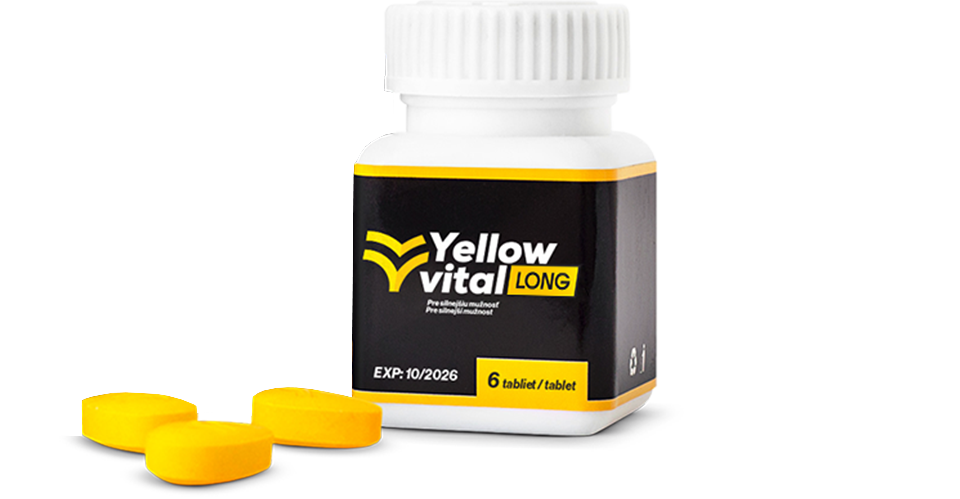 Yellow vital Max (AKCIA) - 6 tabliet / 6x540mg: 24,90 €