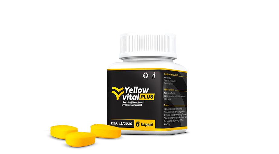 Yellow vital Plus - 6 kapsúl len za 26,90 €